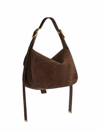 BALENCIAGA Balenciaga Women Nutmeg Clicca Shoulder Bag Medium Shoulder Bag