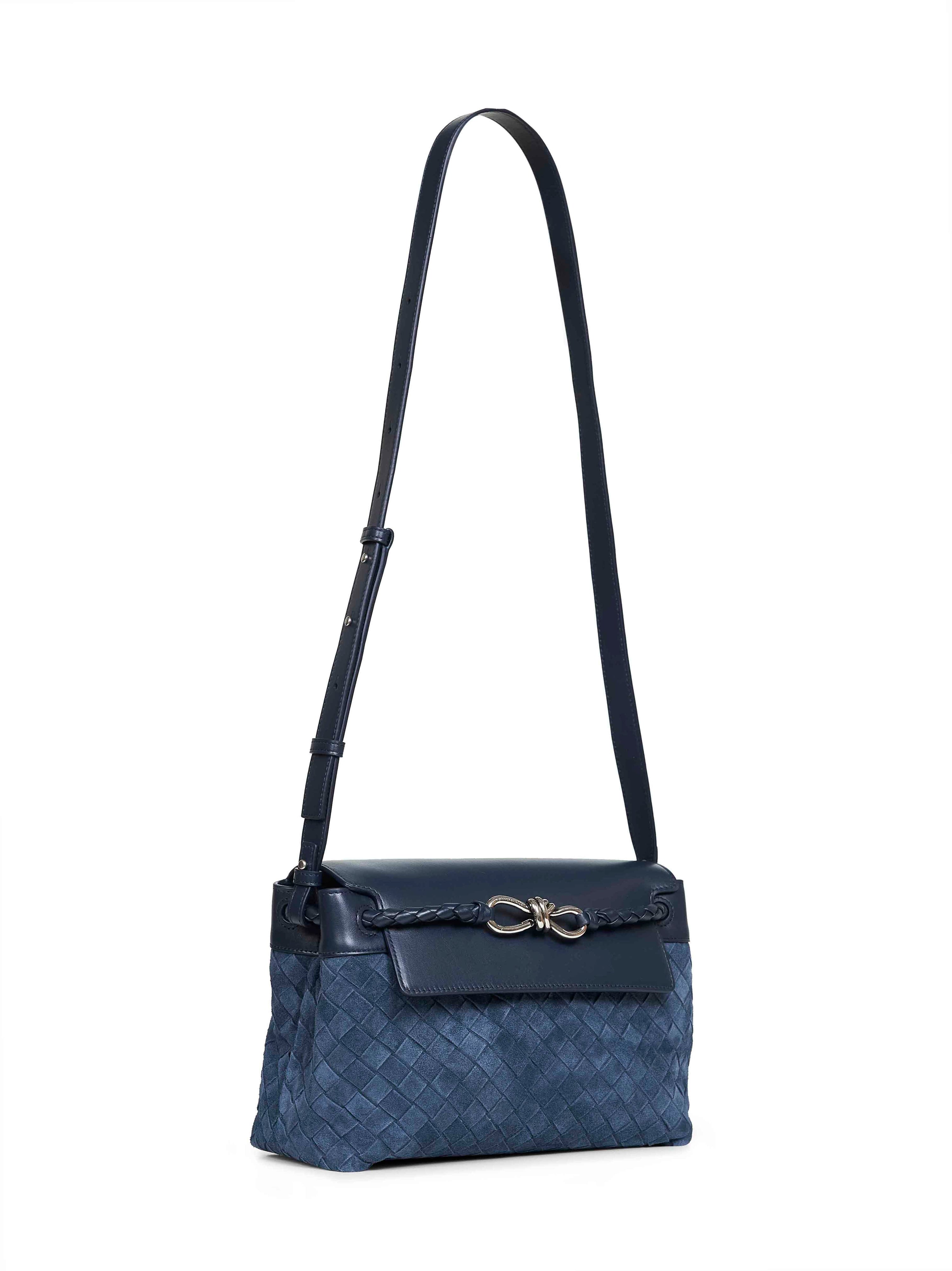 Bottega Veneta Men Neptune Small Andiamo Messenger Shoulder Bag