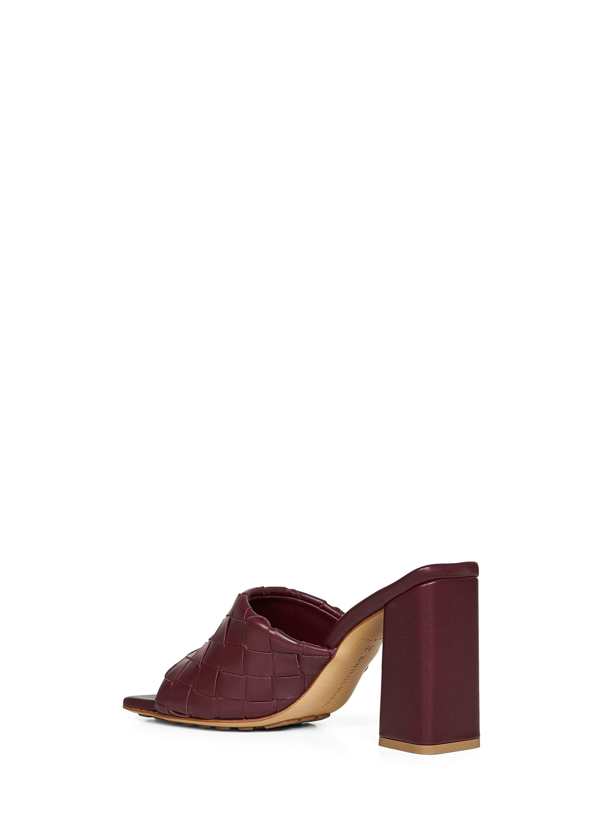 Bottega Veneta Women Barolo Intrecciato Leather Parco Mules Sandals