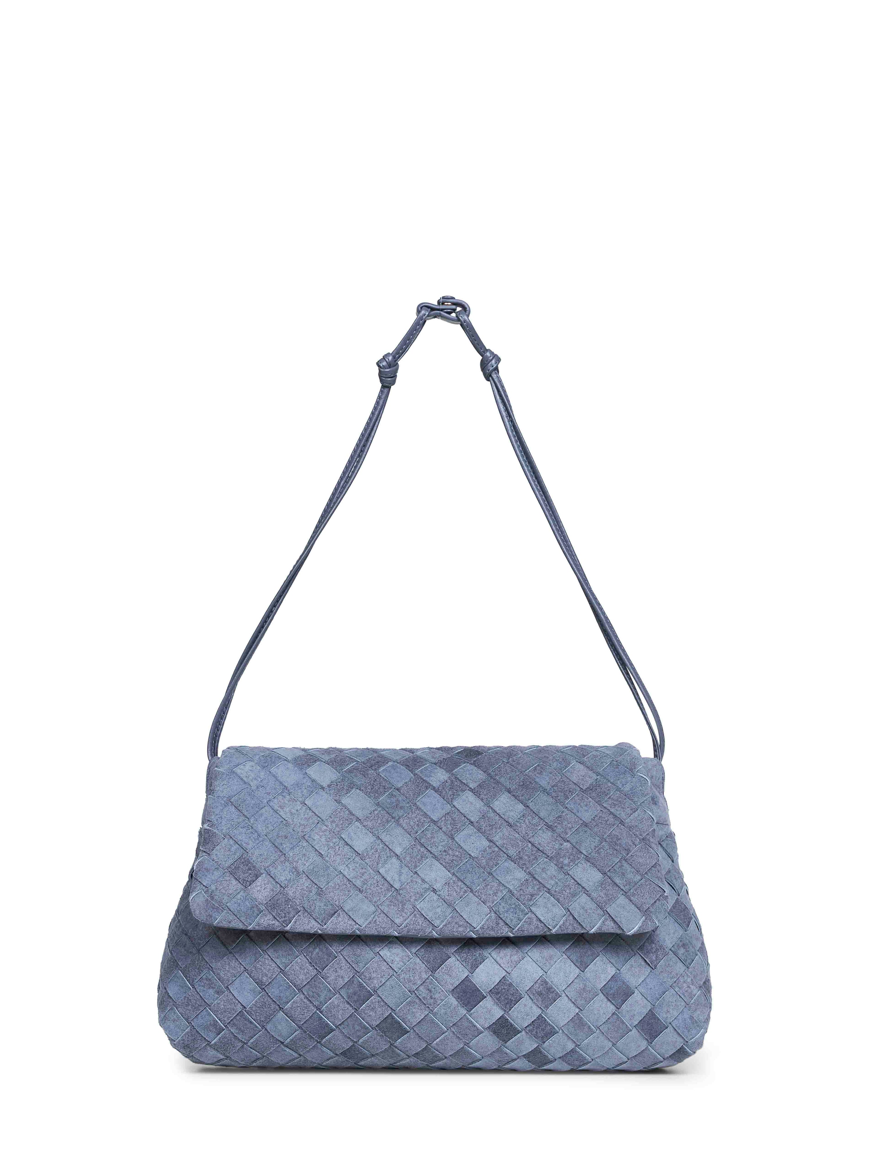 Bottega Veneta Women Cloudy Indigo Giorno Pouch