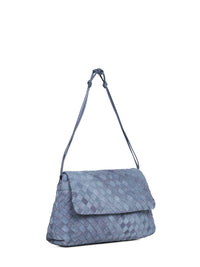 Bottega Veneta Women Cloudy Indigo Giorno Pouch