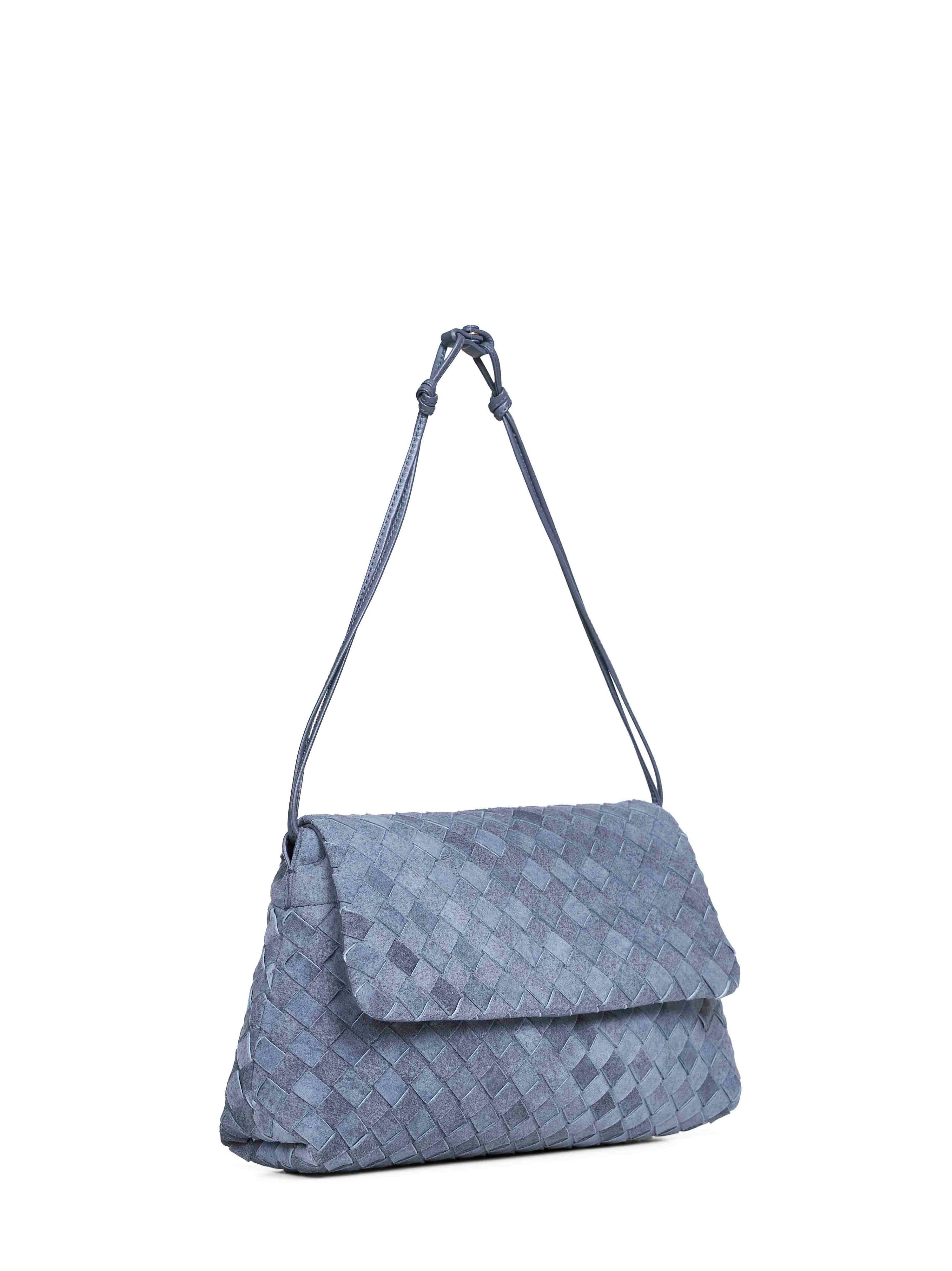 Bottega Veneta Women Cloudy Indigo Giorno Pouch
