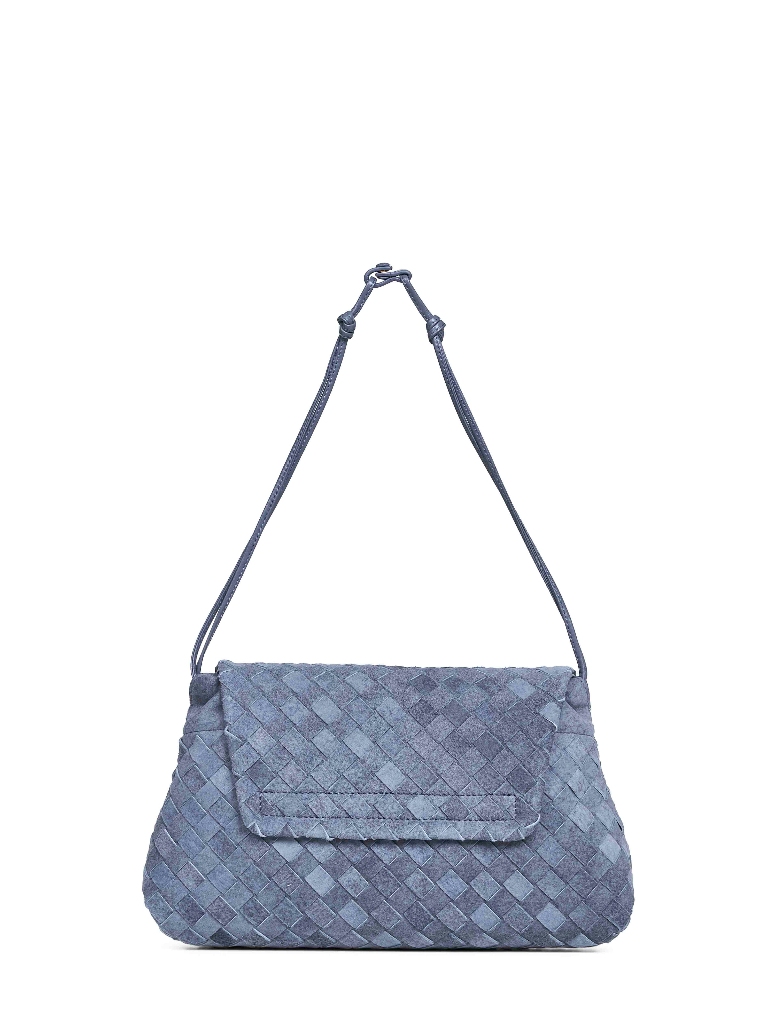 Bottega Veneta Women Cloudy Indigo Giorno Pouch