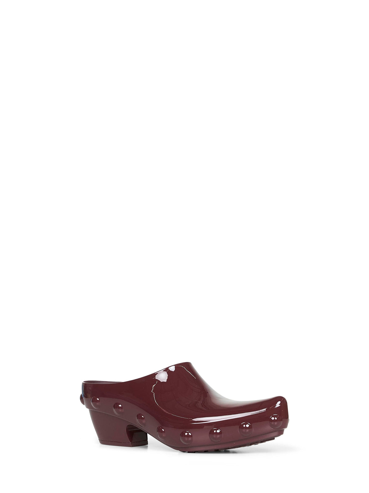 BOTTEGA VENETA Bottega Veneta Women Deep Mahogany Rubber Gondola Clogs
