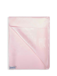 Burberry Women Pink Check Jacquard Silk Scarf