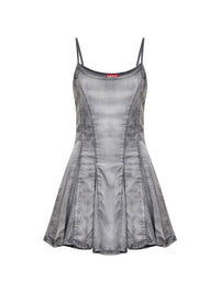 DIESEL Diesel Women Grey De-Spoky-Fsi Flared Mini Dress