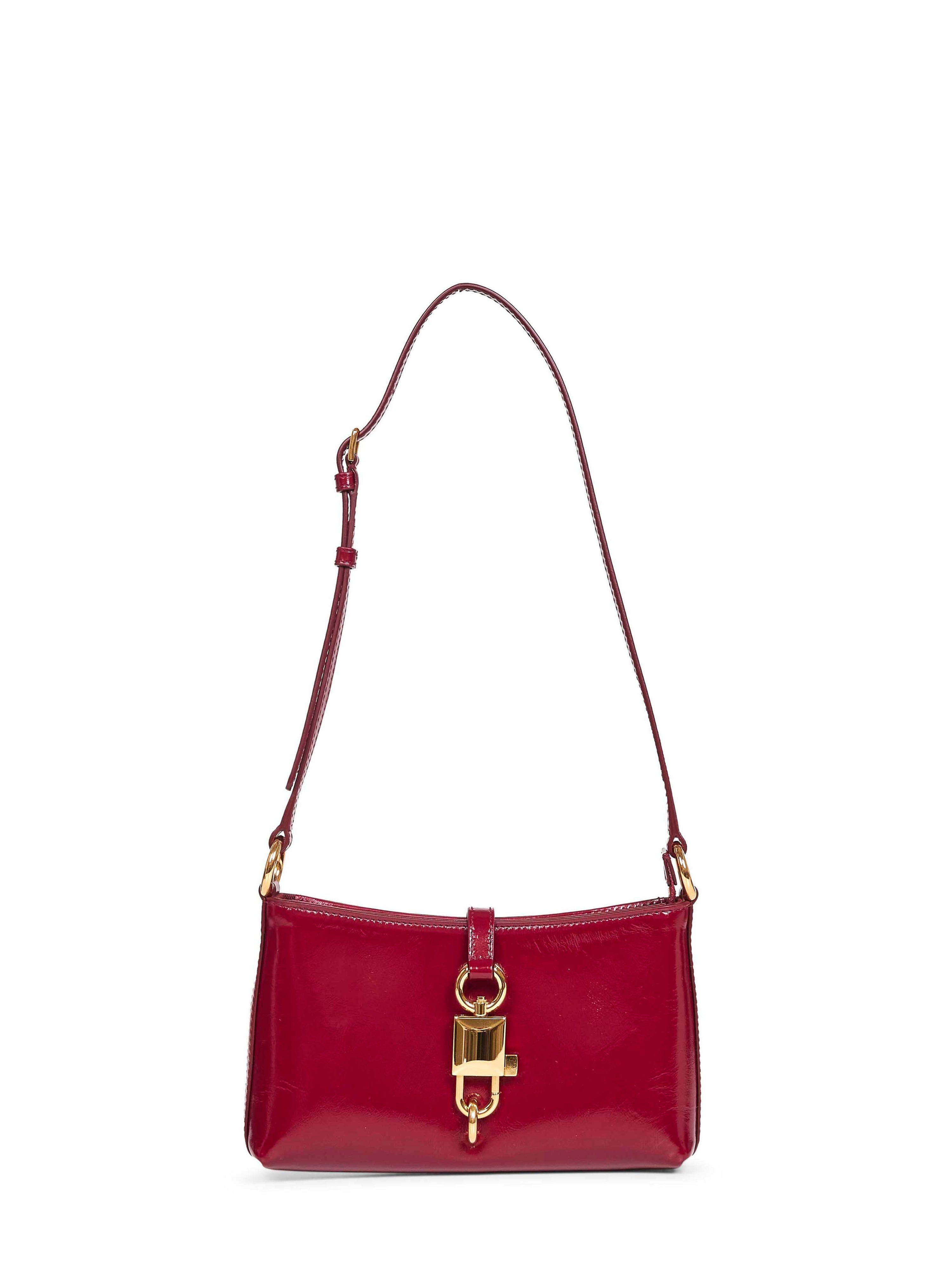 Dolce & Gabbana Women Red Lock Shoulder Bag