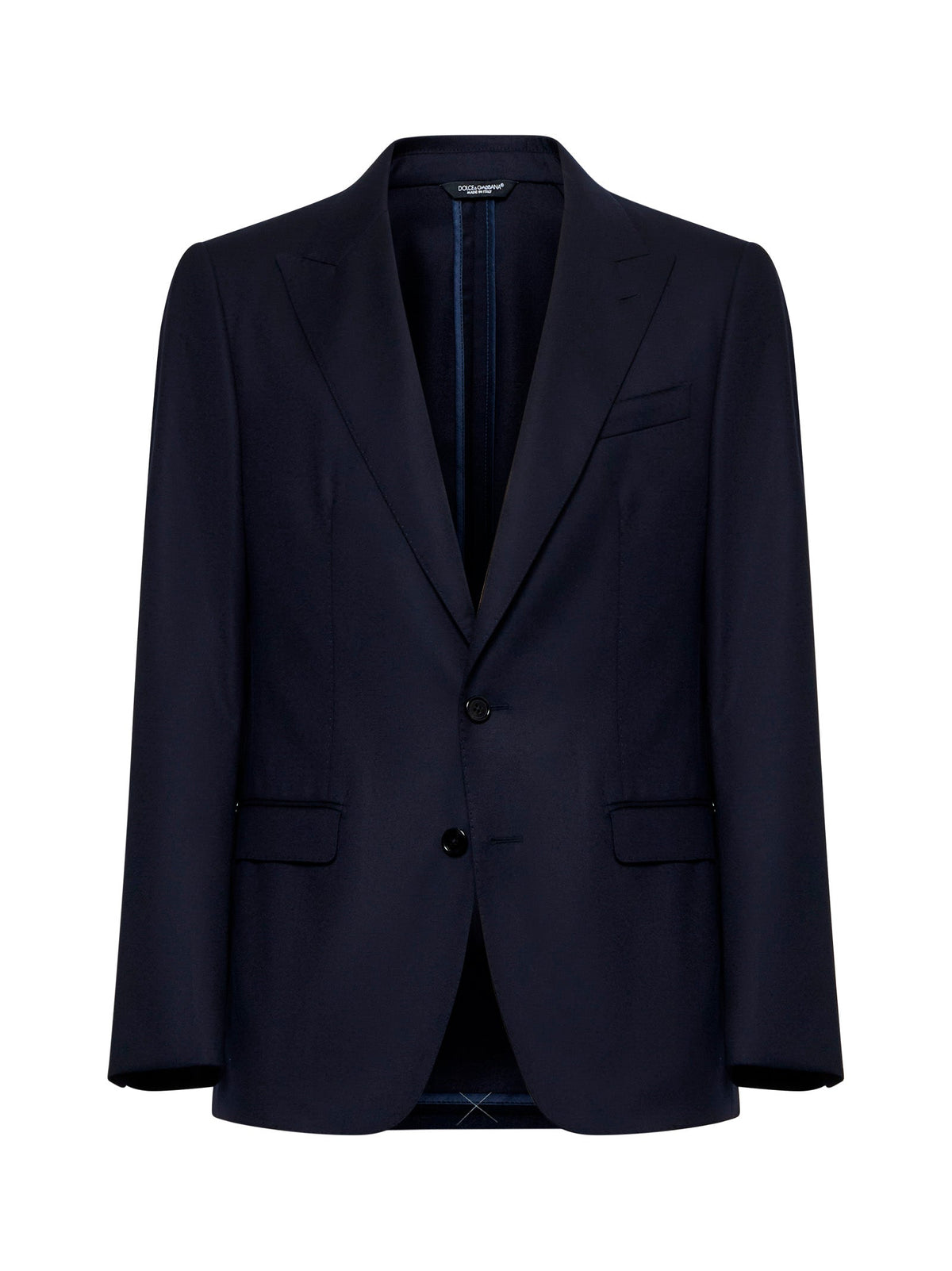 Dolce & Gabbana Men Wool Single-Breasted Blazer