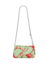 DRIES VAN NOTEN Dries Van Noten Women Pistachio Clutch Bag With Chain Shoulder Strap