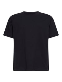 Dries Van Noten Men Black Jersey Regular-Fit Crewneck T-Shirt