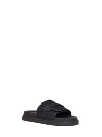 Fendi Men Black Fendi Chunky Slides
