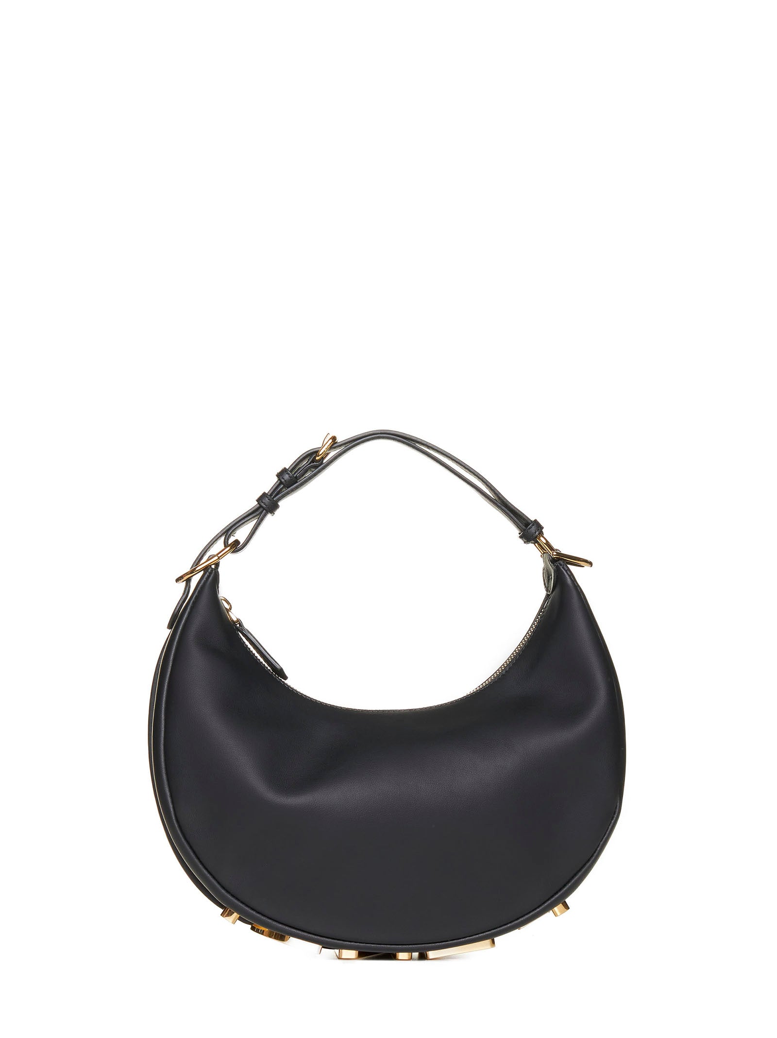 FENDI Fendi Women Fendigraphy Black Leather Bag