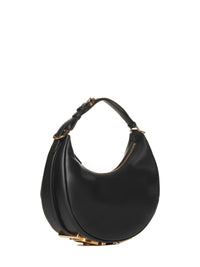 FENDI Fendi Women Fendigraphy Black Leather Bag