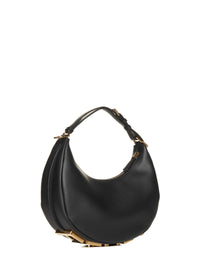 FENDI Fendi Women Fendigraphy Black Leather Bag