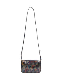 Fendi Women Multicolor Baguette Pouch Bag With Chain