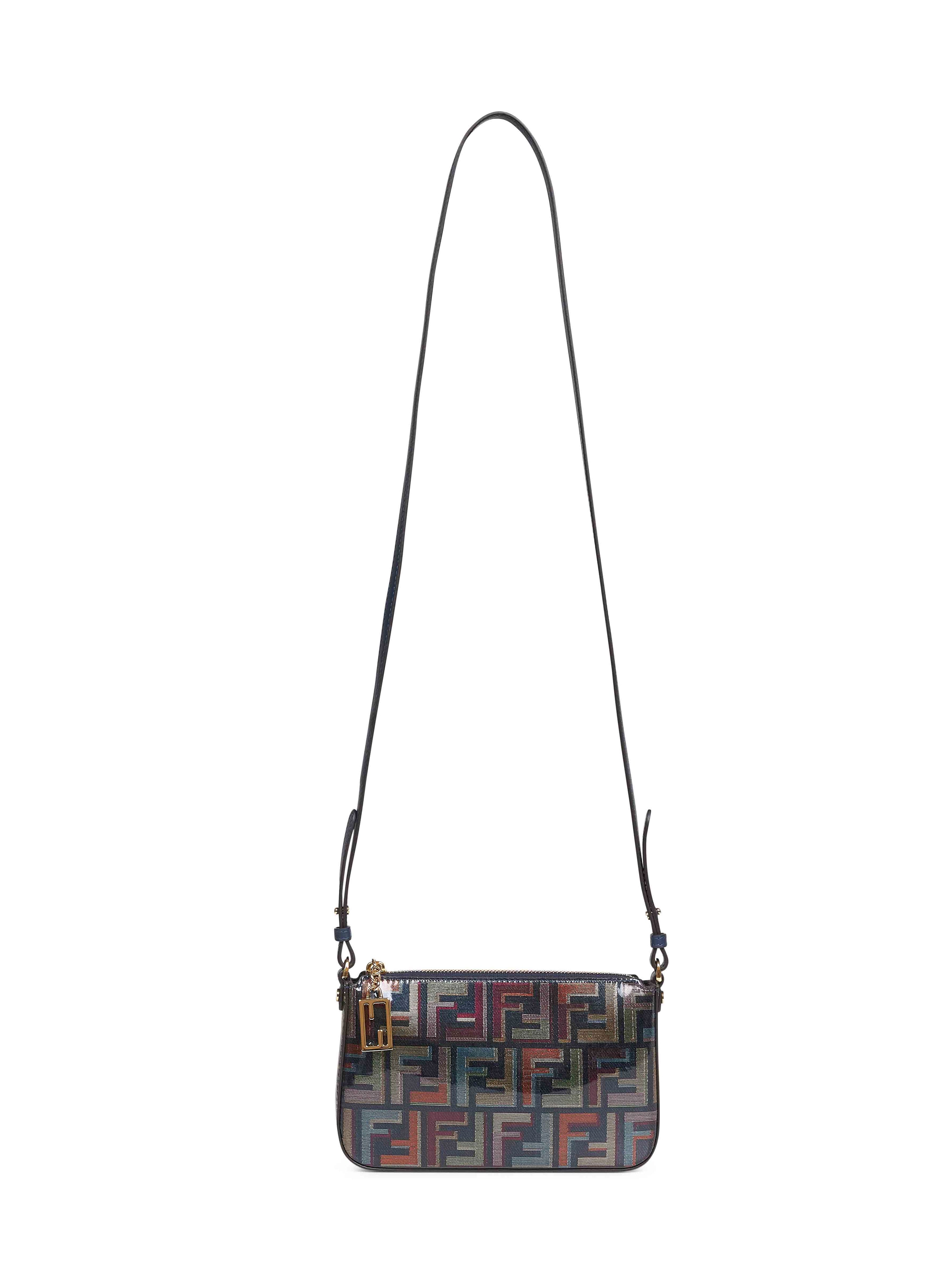 Fendi Women Multicolor Baguette Pouch Bag With Chain