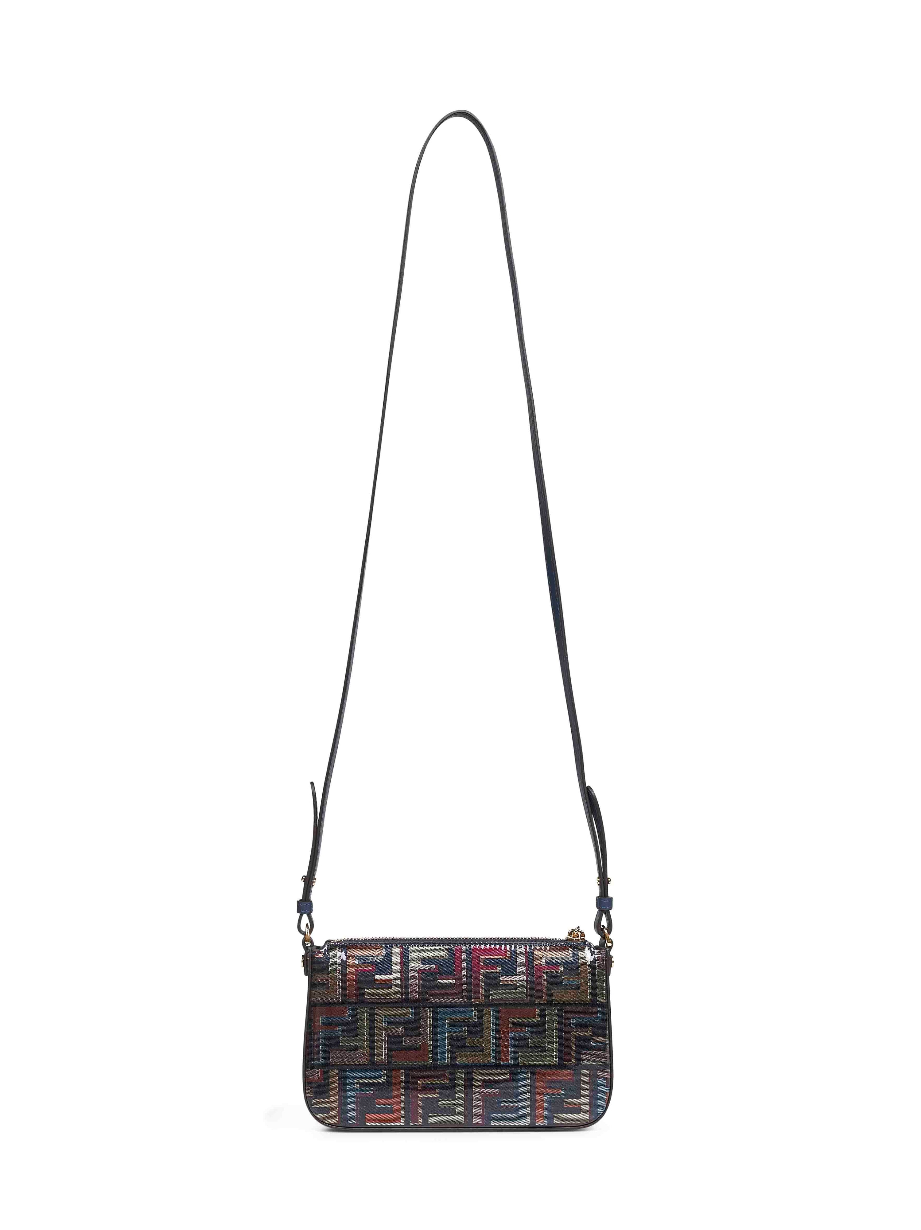 Fendi Women Multicolor Baguette Pouch Bag With Chain