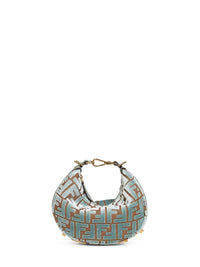 Fendi Women Matcha Green Fendigraphy Mini Minibag