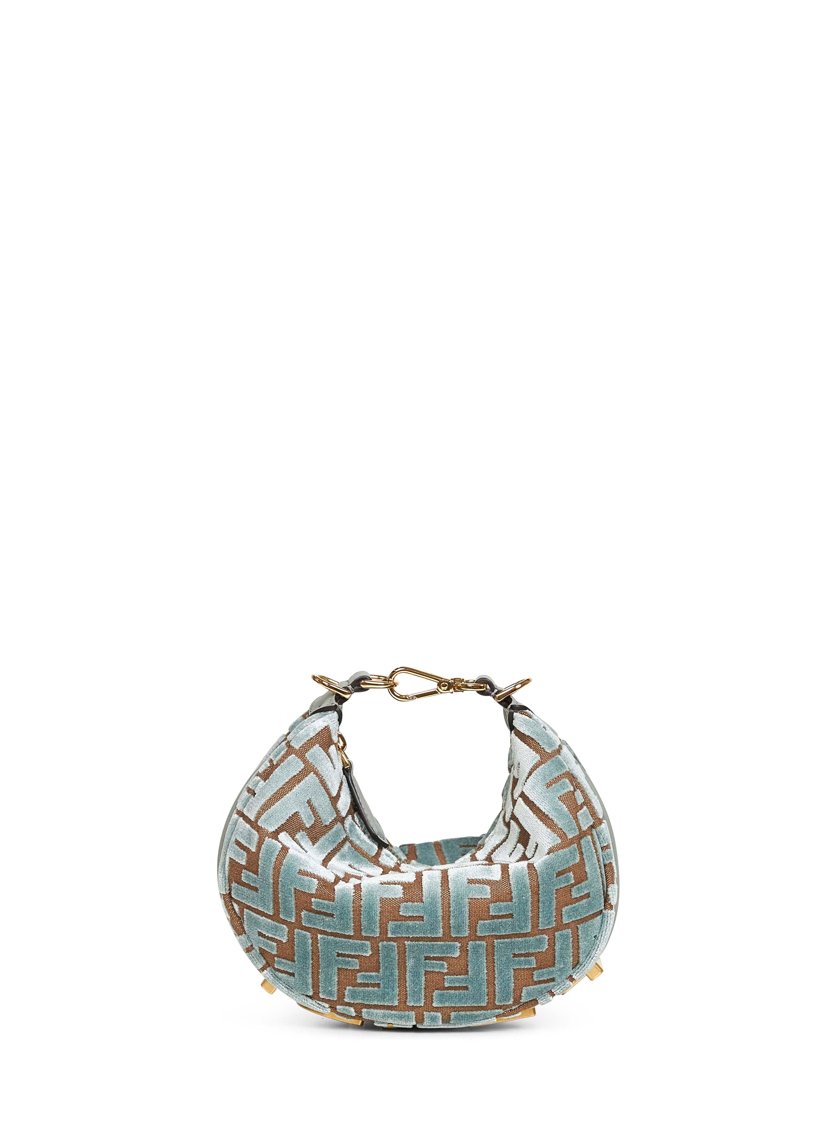 Fendi Women Matcha Green Fendigraphy Mini Minibag