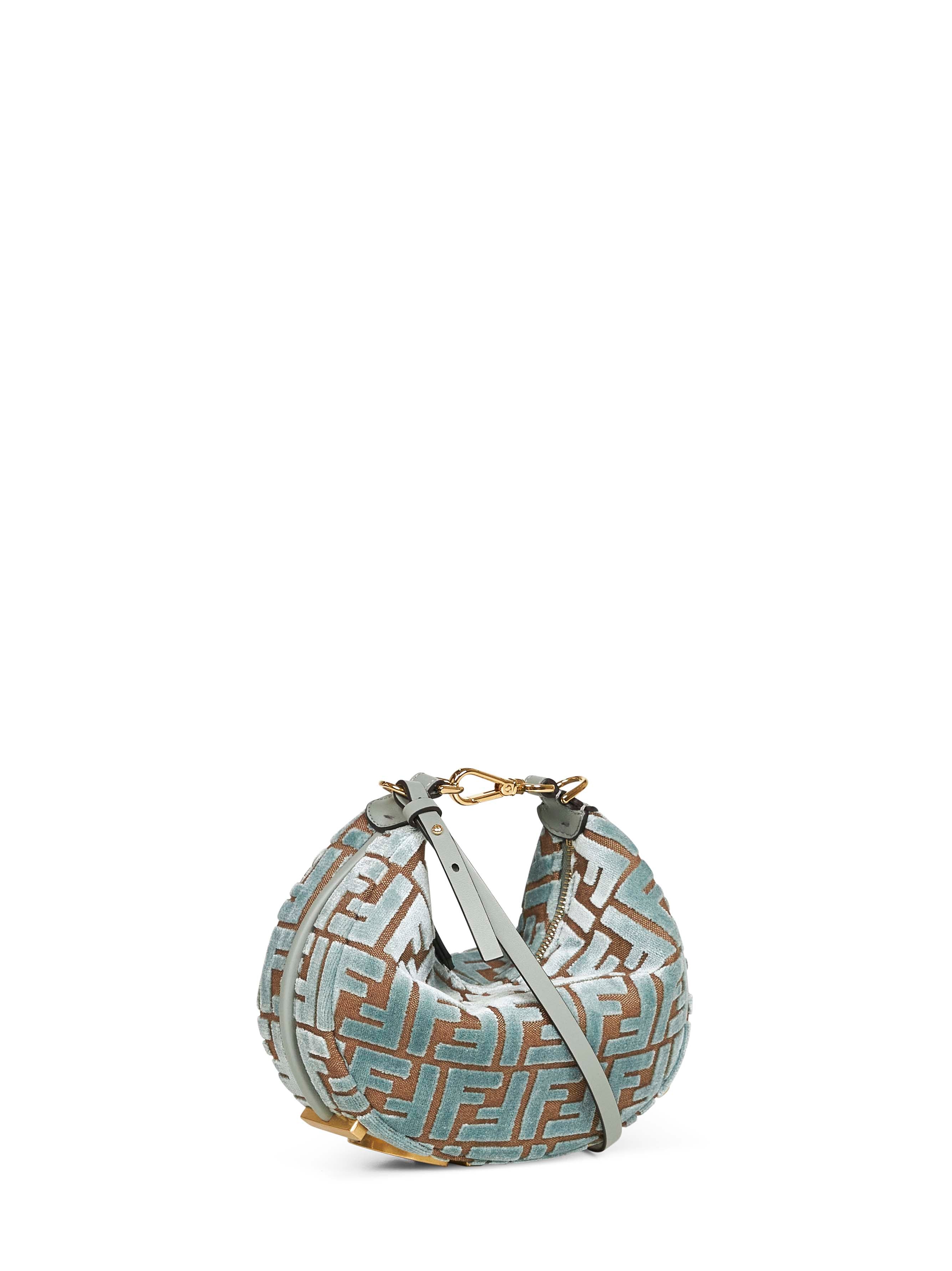 Fendi Women Matcha Green Fendigraphy Mini Minibag