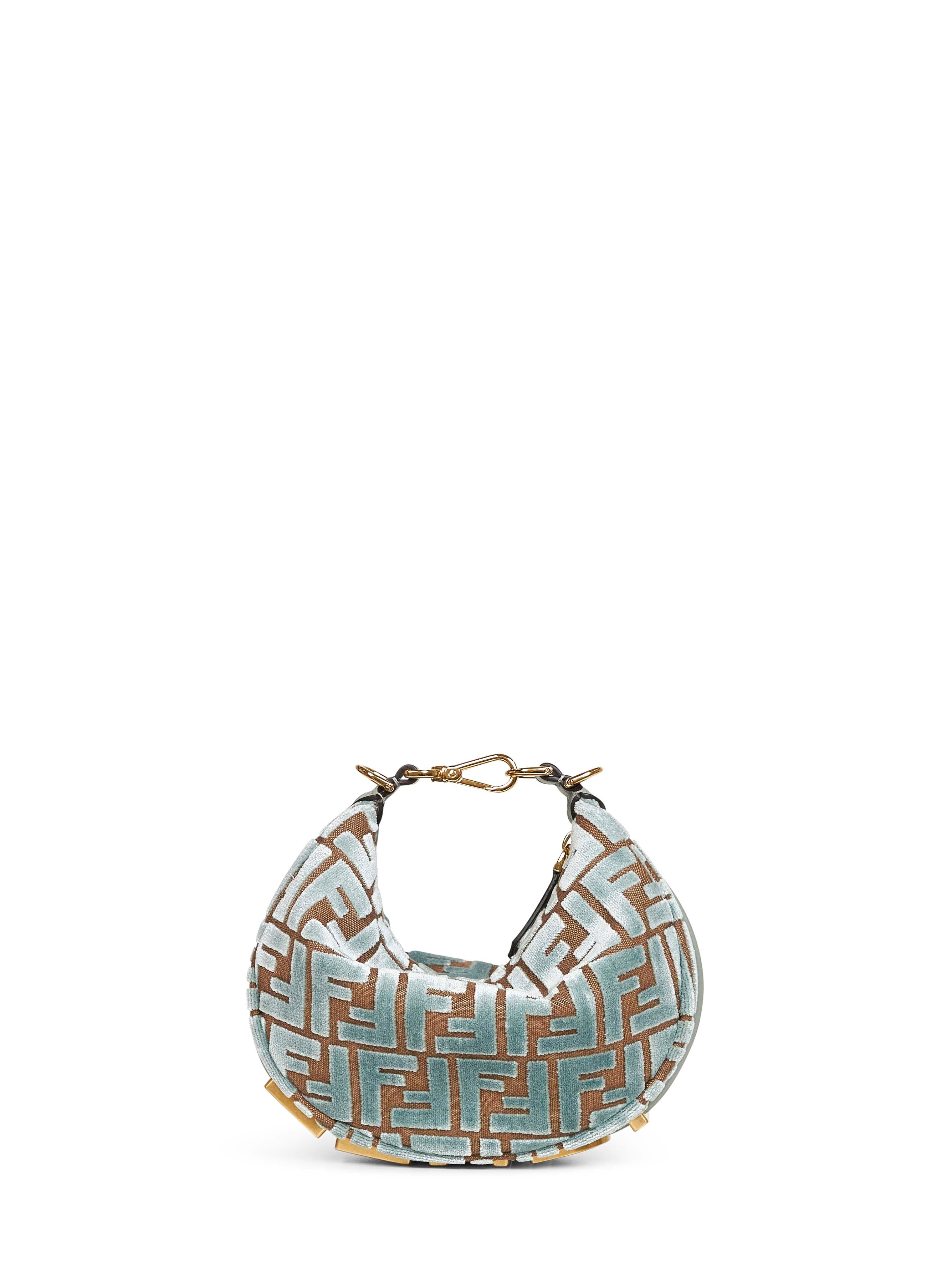 Fendi Women Matcha Green Fendigraphy Mini Minibag