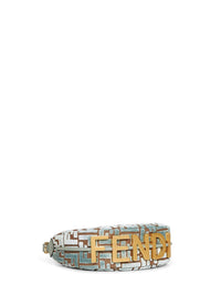 Fendi Women Matcha Green Fendigraphy Mini Minibag