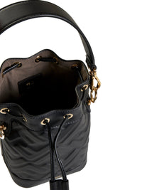 Fendi Women Mon Tresor Ff Leather Mini Bag