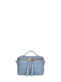 Fendi Women Mercury Blue Fendi Vanity Mini Bag