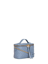 Fendi Women Mercury Blue Fendi Vanity Mini Bag