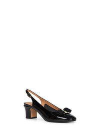 FERRAGAMO Ferragamo Women Black Vara Bow Slingback Pumps