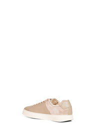 Ferragamo Men Leather And Suede Clayton Low-Top Sneakers