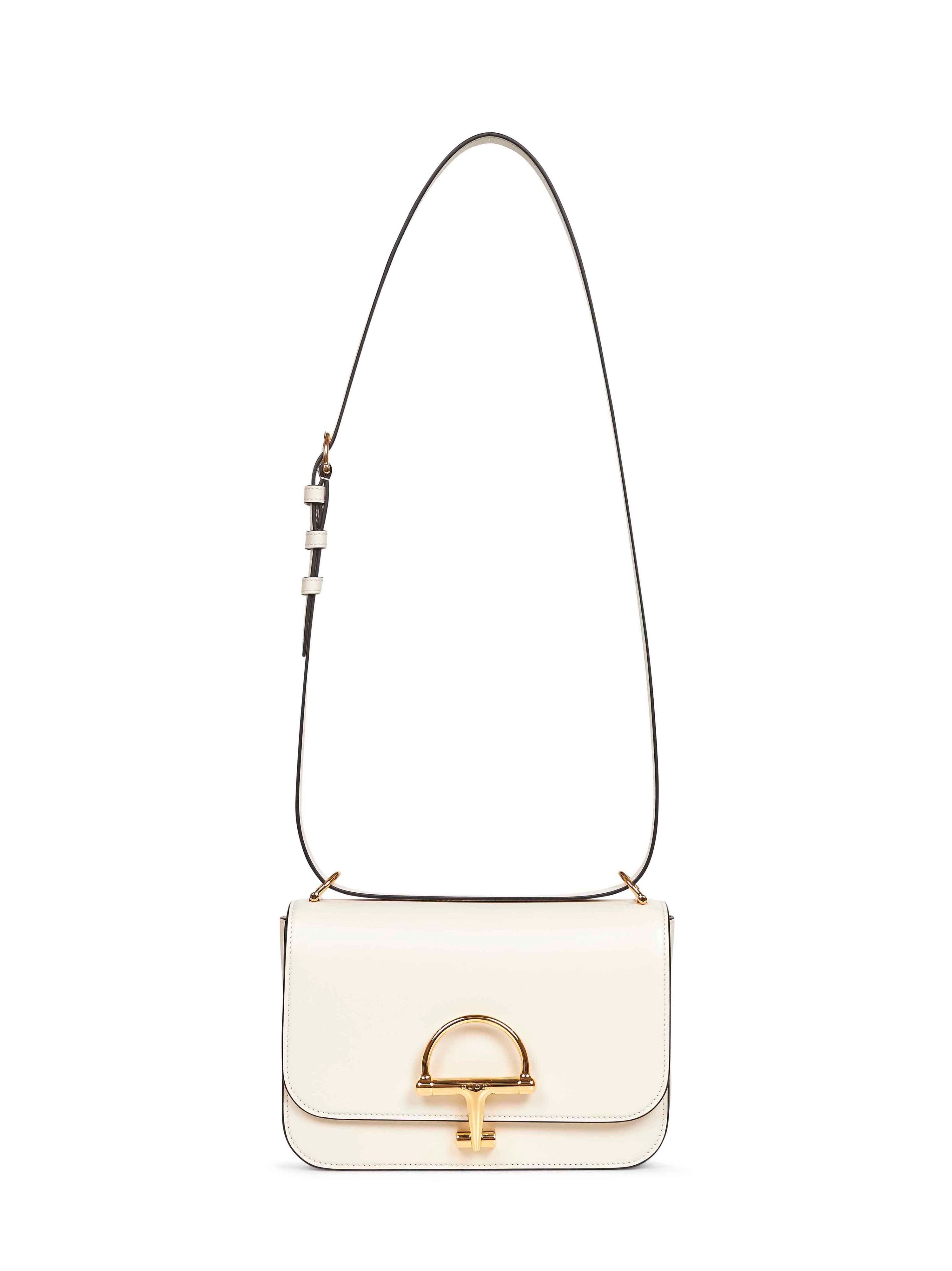 Gucci Women New Ivory Gucci Siena Small Shoulder Bag