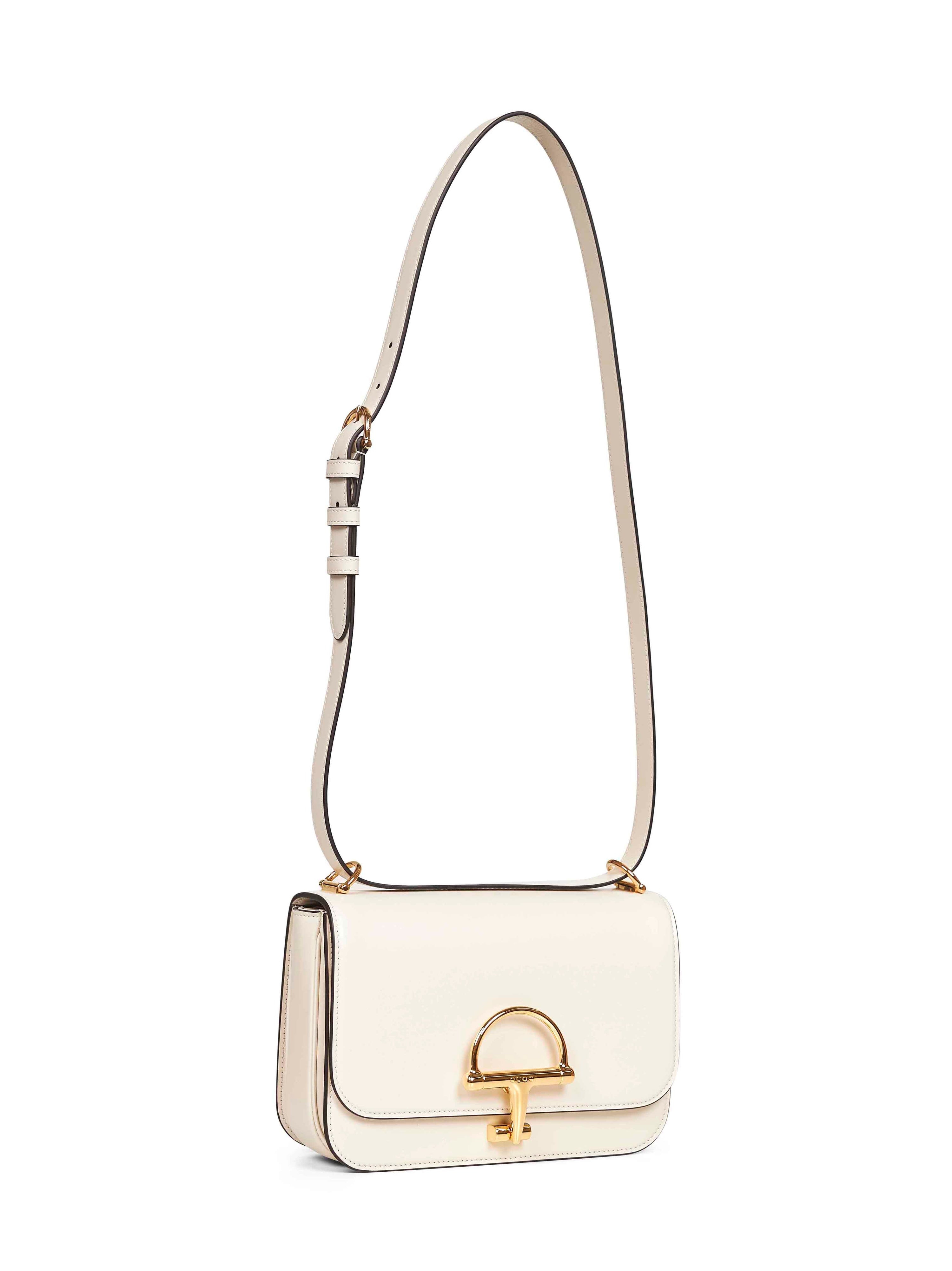 Gucci Women New Ivory Gucci Siena Small Shoulder Bag