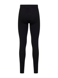 GUCCI Gucci Women Black Gg Jacquard Ultrafine Stretch Viscose Blend Leggings