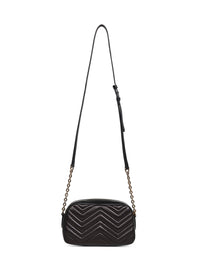 Gucci Women Black Gg Marmont Small Camera Bag