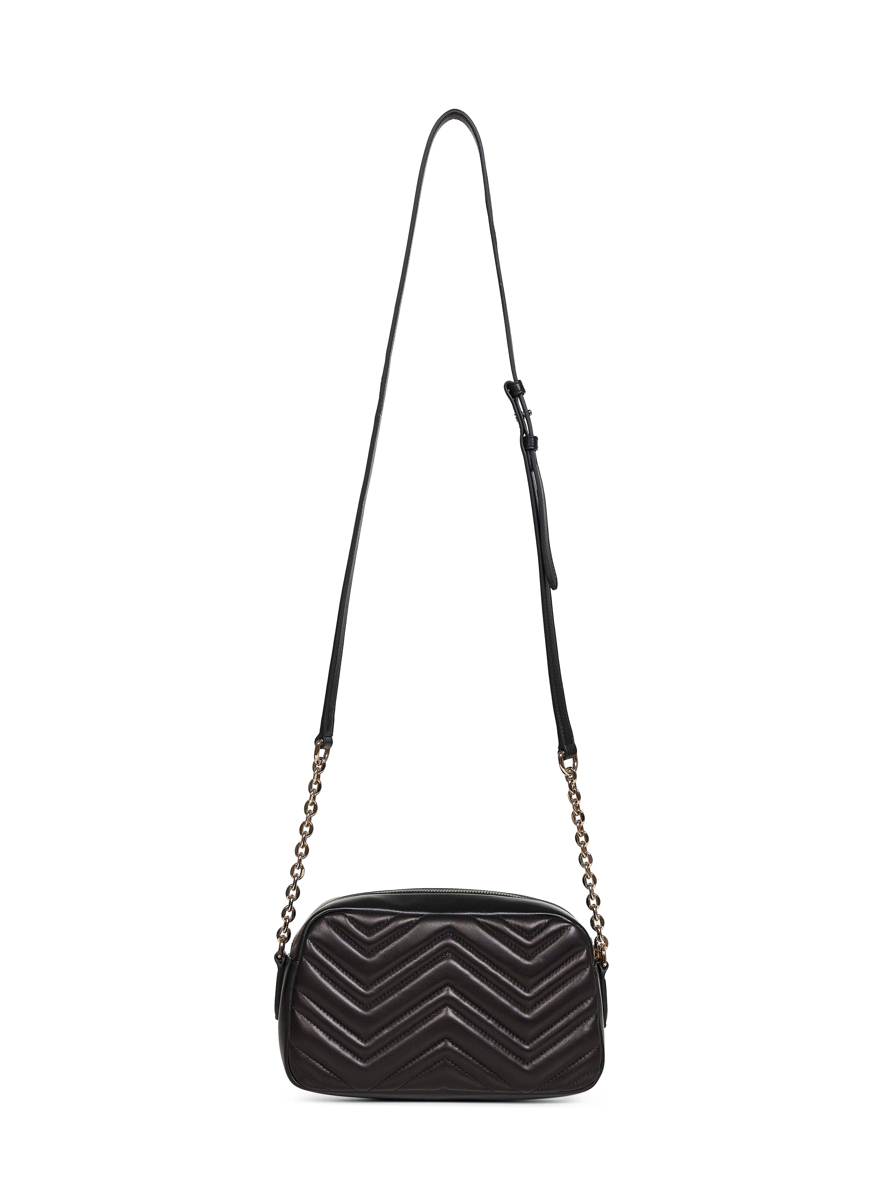 Gucci Women Black Gg Marmont Small Camera Bag