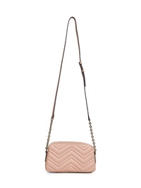Gucci Women Pinky Beige Gg Marmont Small Camera Bag