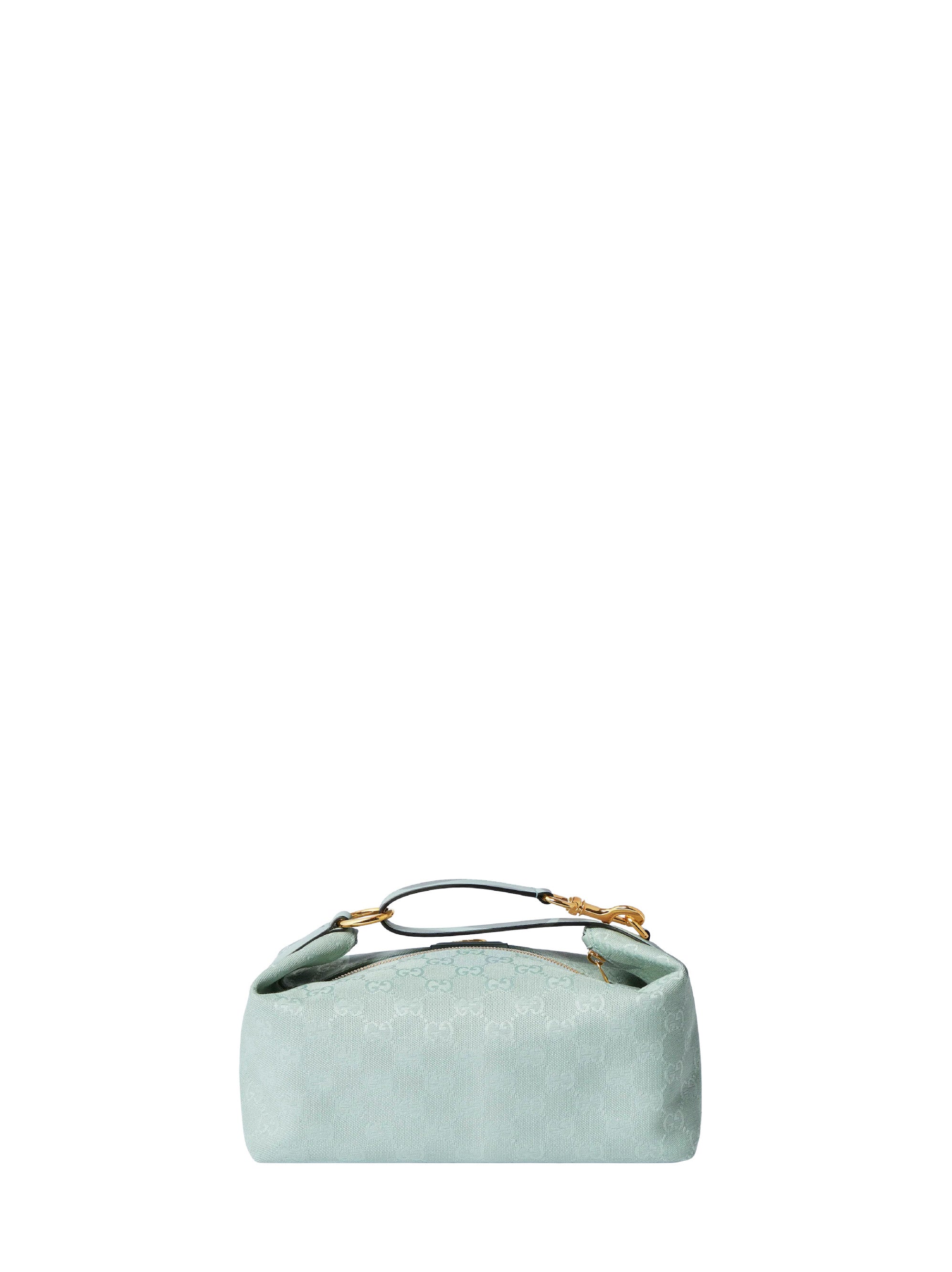 Gucci Women Icy Blue Gucci Vanity Medium Top Handle Bag