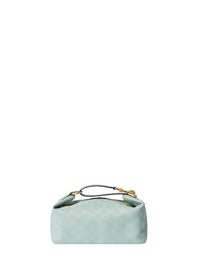 Gucci Women Icy Blue Gucci Vanity Medium Top Handle Bag