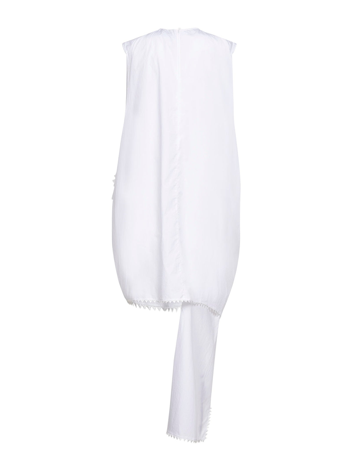 JACQUEMUS Jacquemus Women White The Traversin Layered Mini Dress