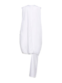 JACQUEMUS Jacquemus Women White The Traversin Layered Mini Dress