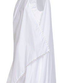 JACQUEMUS Jacquemus Women White The Traversin Layered Mini Dress