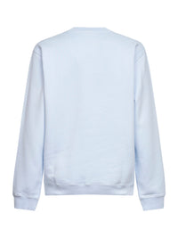 Jacquemus Men Light Blue Organic Cotton Fleece The Gros Grain Sweatshirt