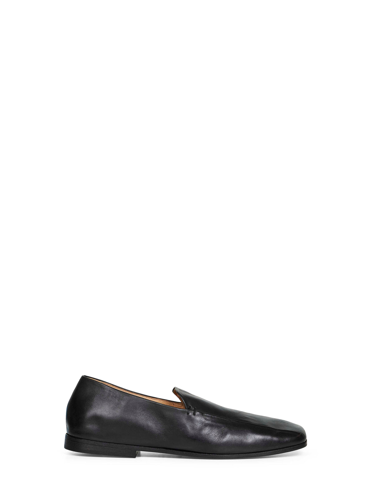 Marsell Men Black Smooth Leather Loafers