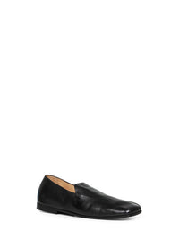 Marsell Men Black Smooth Leather Loafers