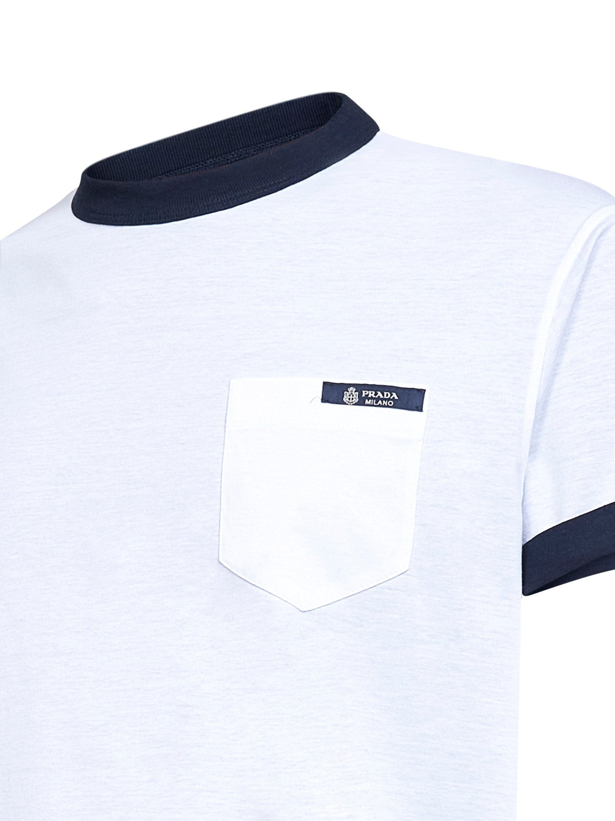 Prada Abbigliamento Men Reversible Cotton T-Shirt