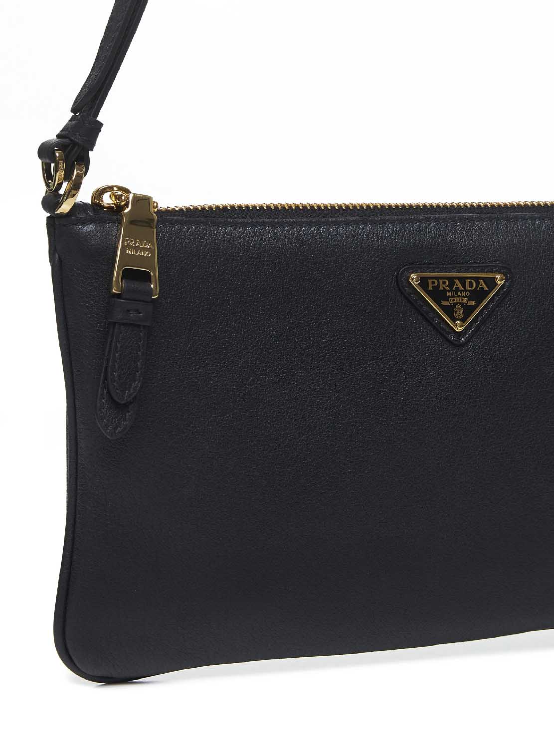 PRADA BORSE Prada Borse Women Black Shoulder Bag