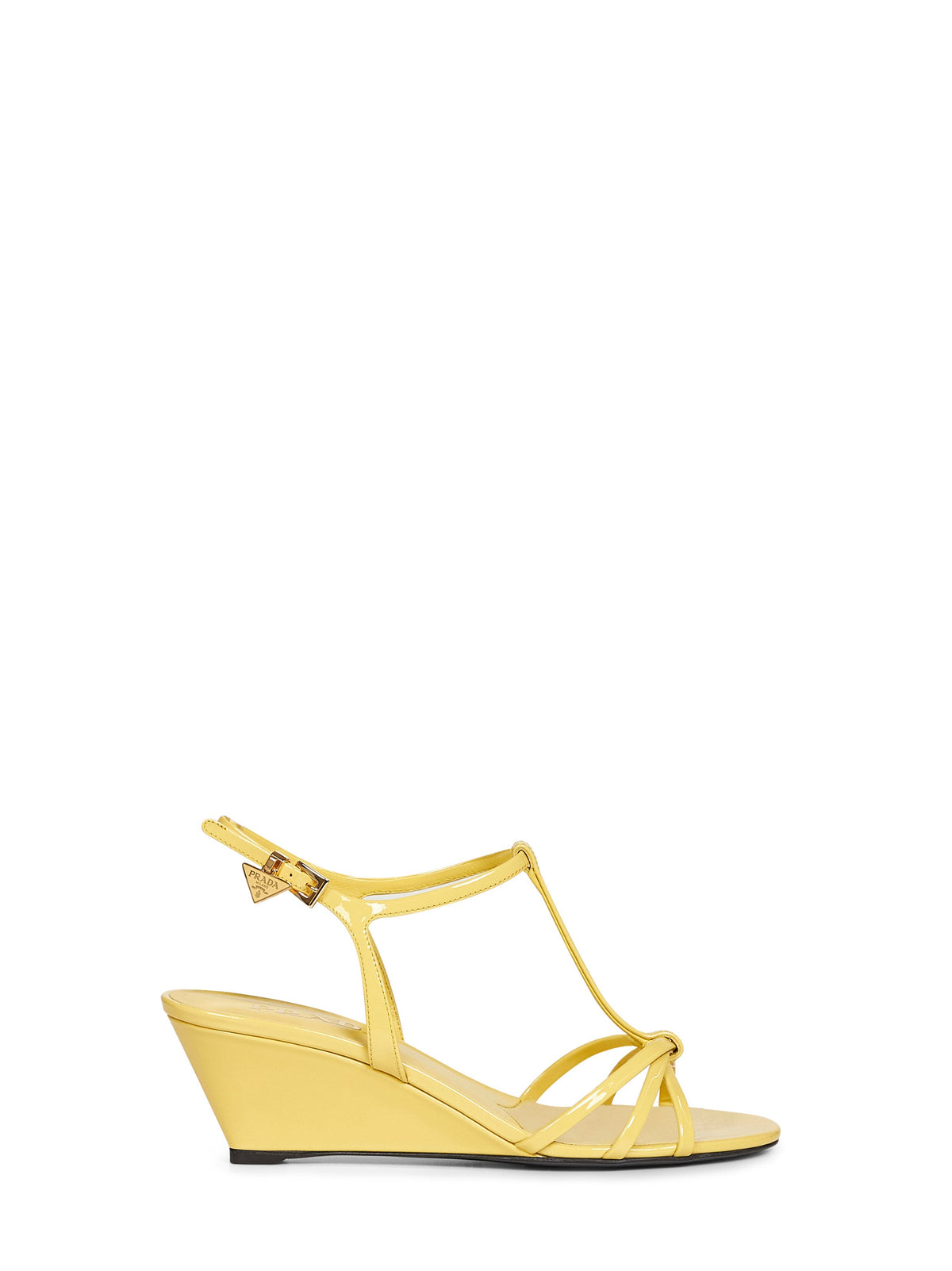 PRADA CALZATURE Prada Calzature Women Pineapple Patent Leather Sandals