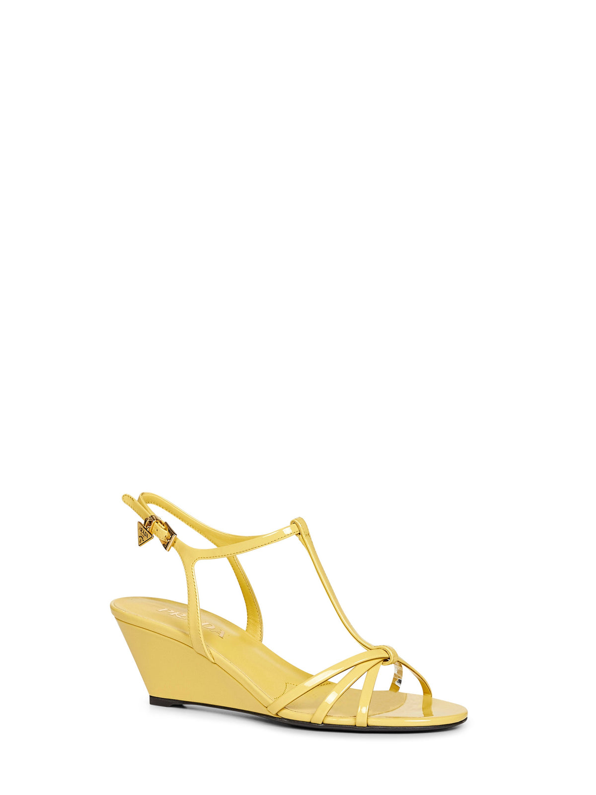 PRADA CALZATURE Prada Calzature Women Pineapple Patent Leather Sandals