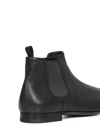 PRADA CALZATURE Prada Calzature Men Black Leather Chelsea Boots